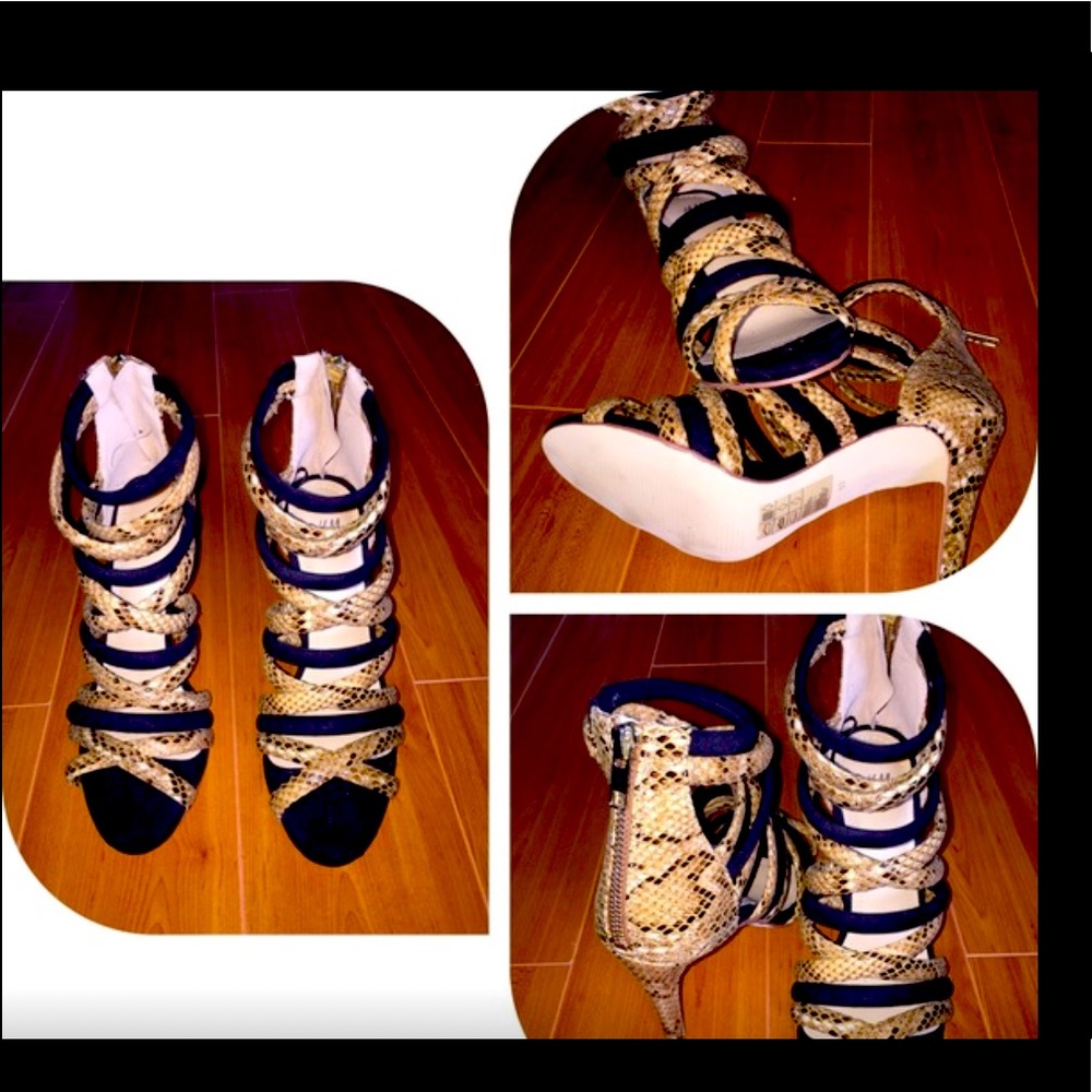 H&M Snake Shoes